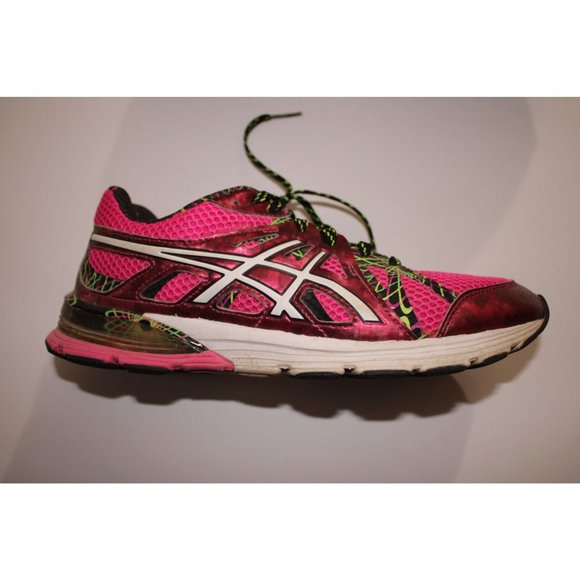 ASICS womens running shoes pink size 7 - Picture 3 of 11